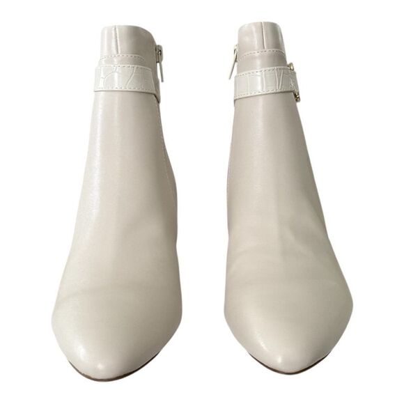 Life Stride Guild 2 Bone Cream Ankle Boots  Kitten Heel Women’s Size 11 M - Picture 3 of 9